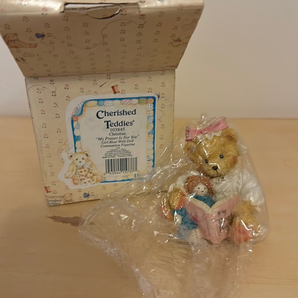 Cherished Teddies Christine New in Box